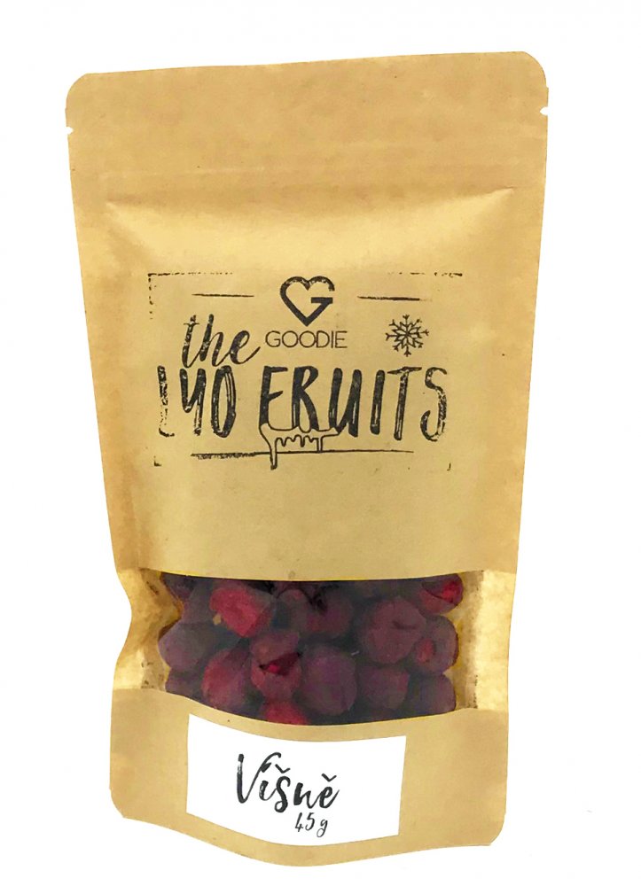 Goodie Lyofilizované višně 45 g