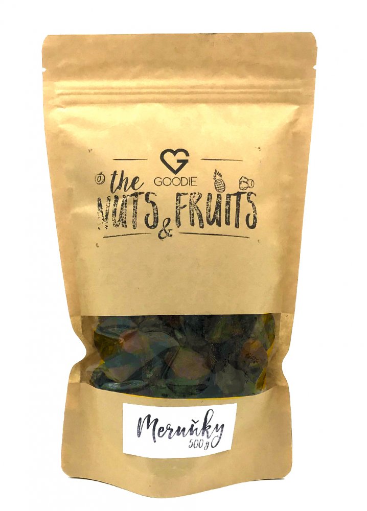 GOODIE Meruňky natural 500 g