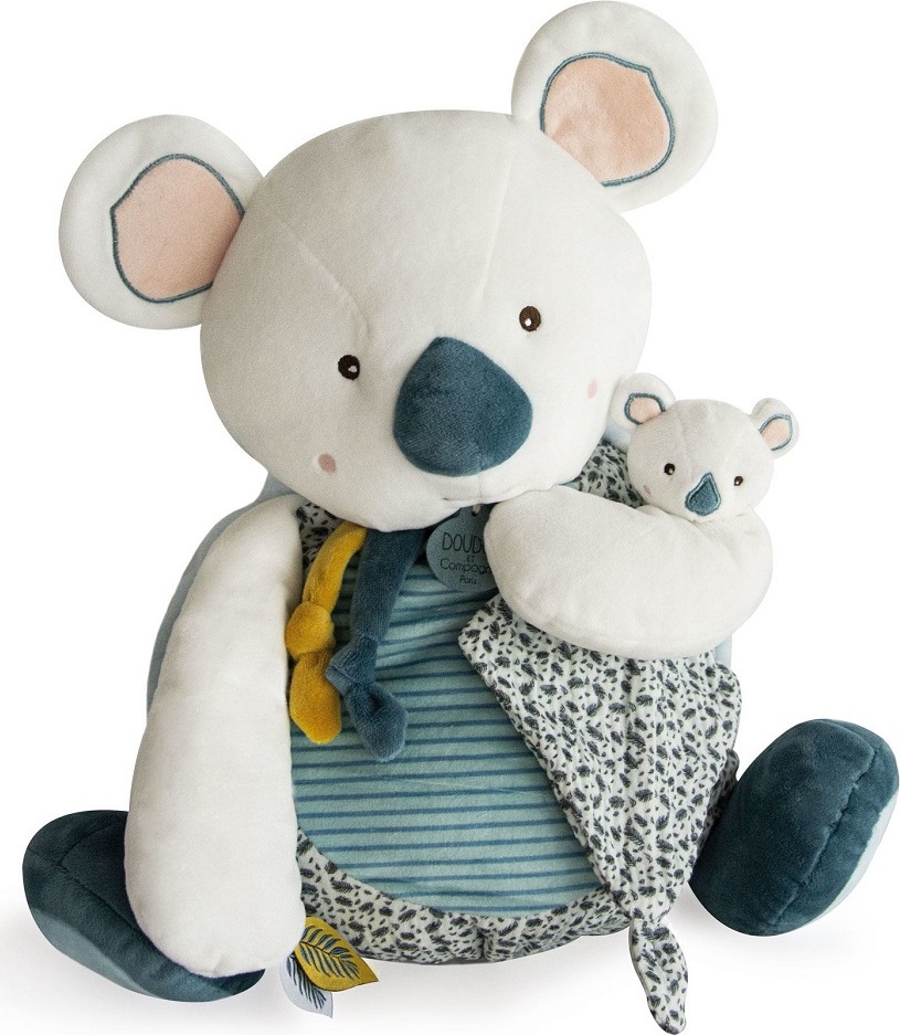 Doudou Koala Yoca s prostorem pro uložení pyžámka 40 cm