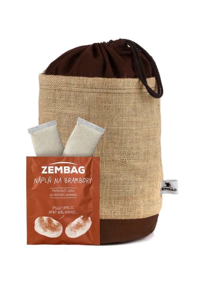 ZEMBAG na 5 kg brambor, hnědý
