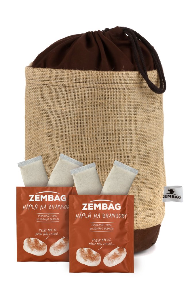 ZEMBAG na 10 kg brambor, hnědý