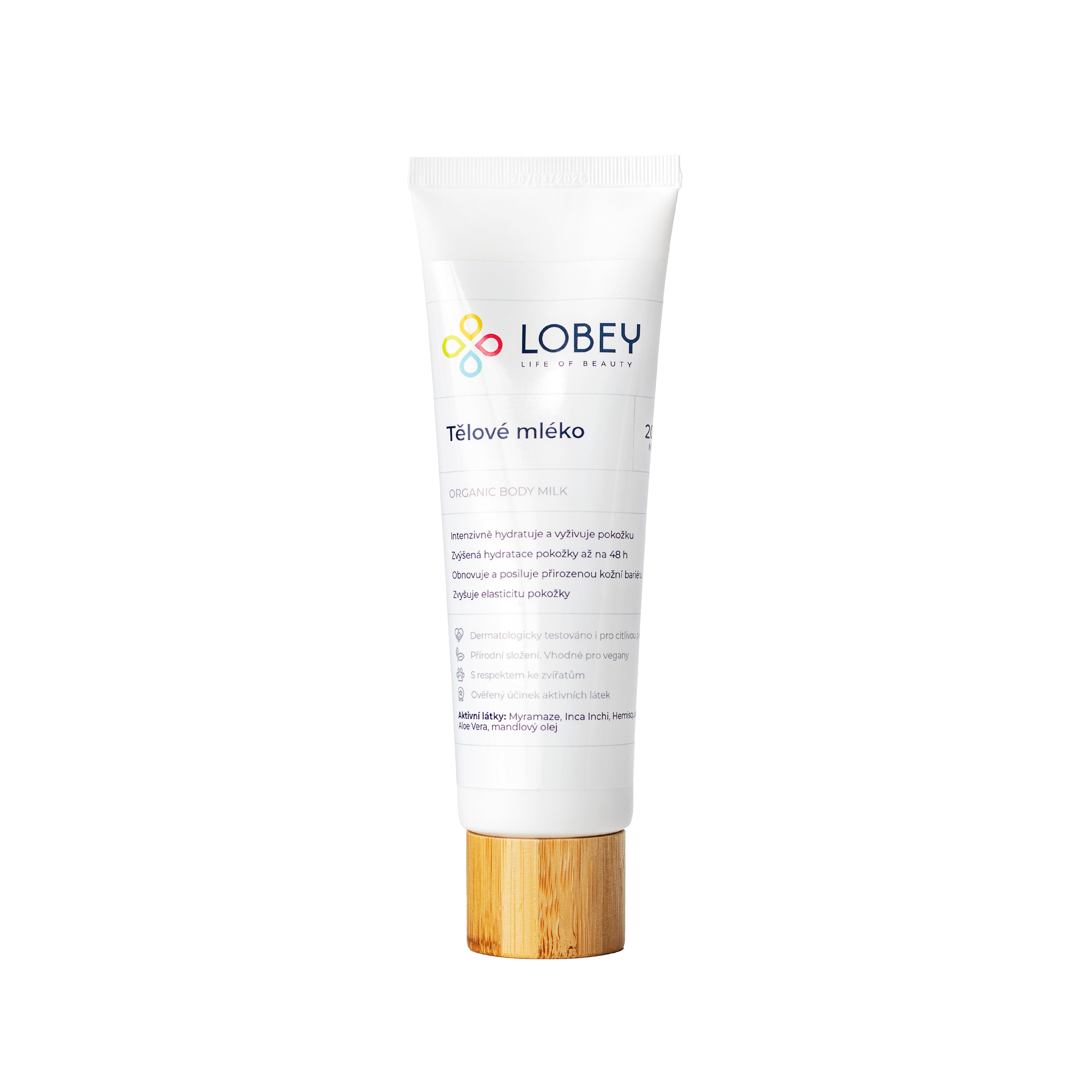 LOBEY Tělové mléko 200 ml