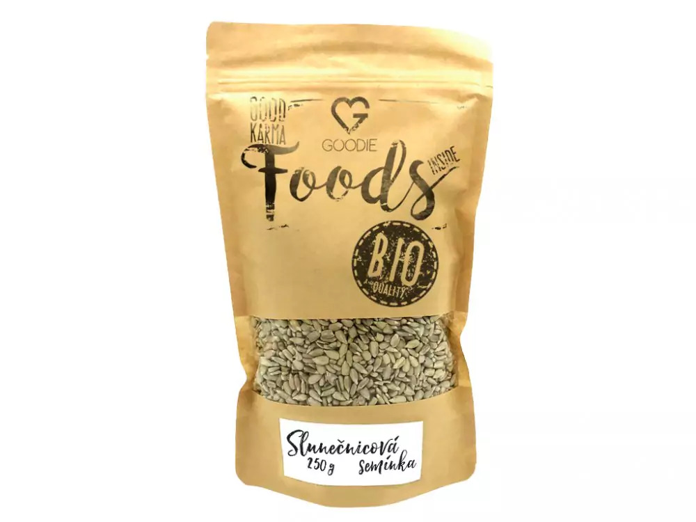 GOODIE Slunečnice loupaná BIO 250 g