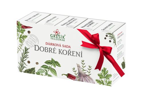 Valdemar Grešík - Natura s.r.o. Dárková sada Dobré koření GREŠÍK
