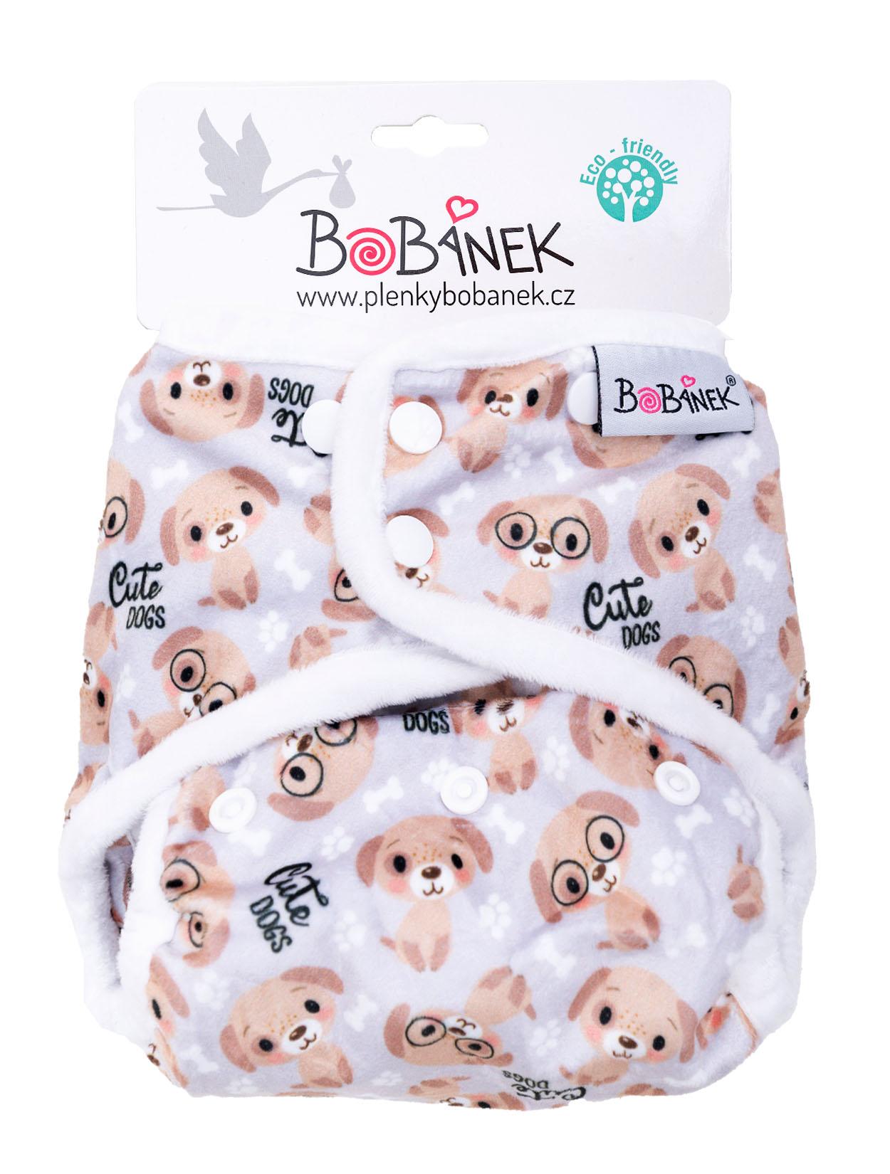 Bobánek Svrchní kalhotky extra jemné patentky - Cute dogs