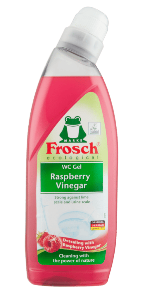 Čisticí WC gel Frosch - malina, 750 ml