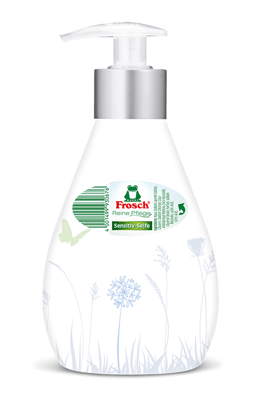Tekuté mýdlo Frosch - sensitive, 300 ml