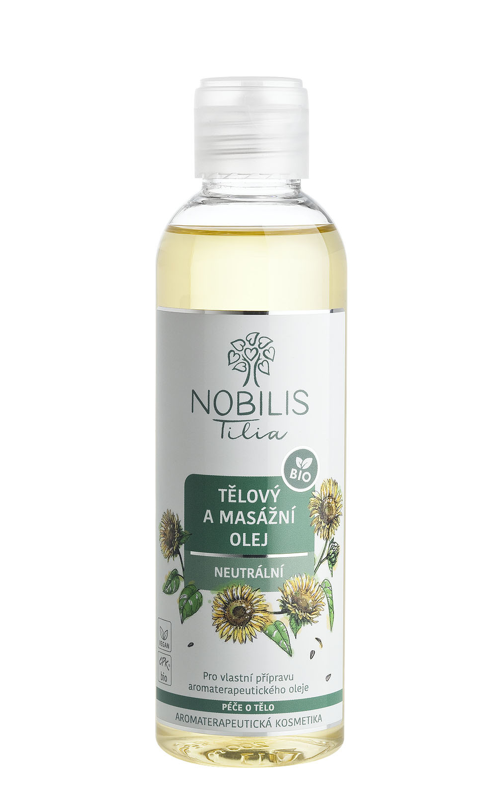 Nobilis Tilia Tělový a masážní olej Neutrální varianta: 200 ml