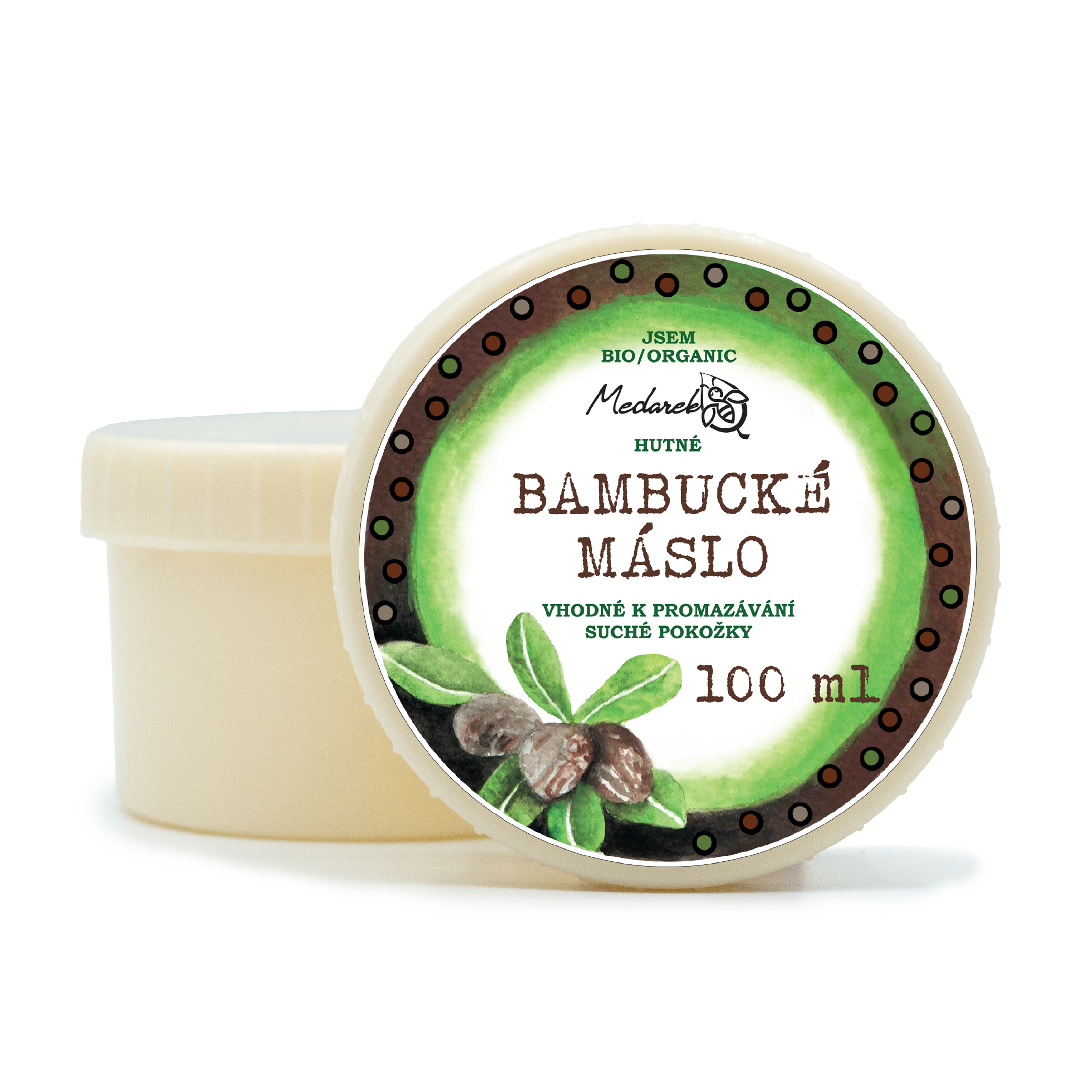 Medarek Bio hutné bambucké máslo Objem:: 100 ml