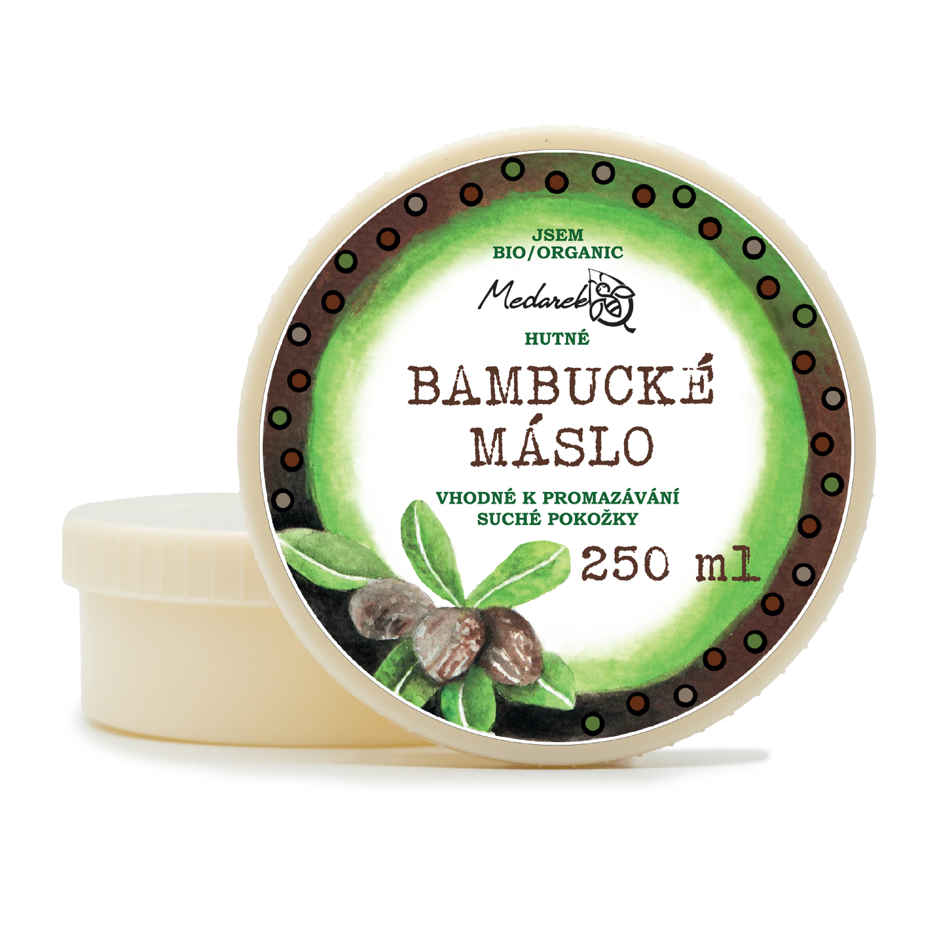 Medarek Bio hutné bambucké máslo Objem:: 250 ml