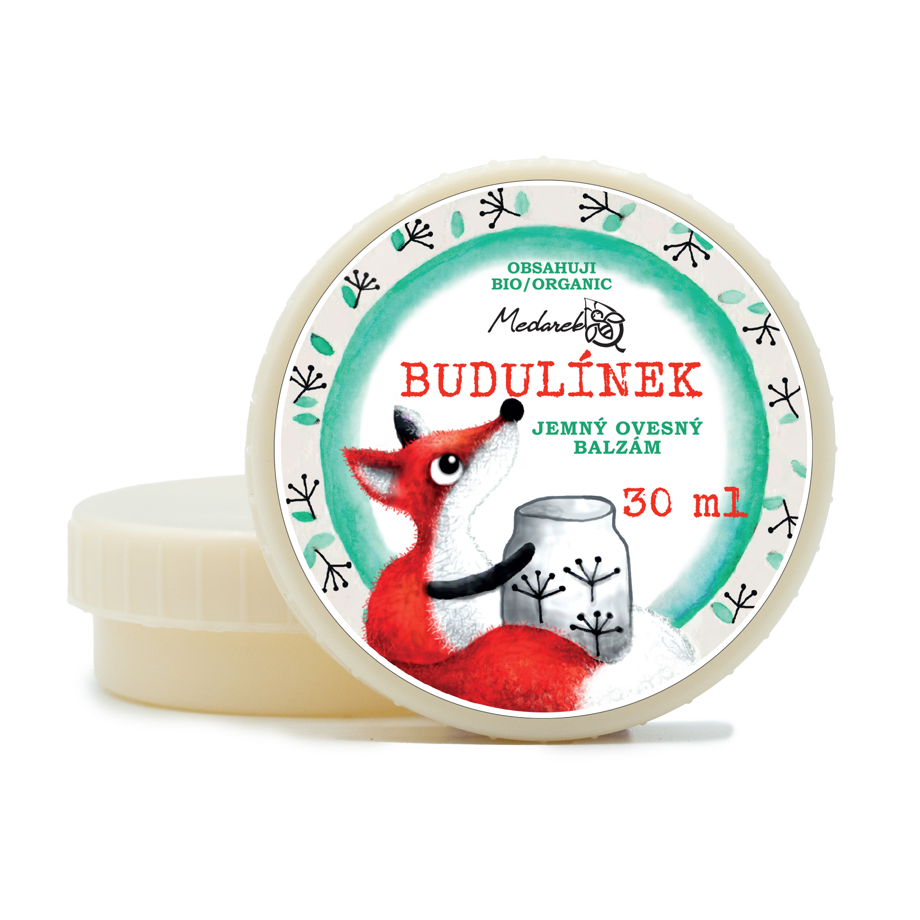 Medarek Budulínek ovesný balzám bio Objem:: 30 ml