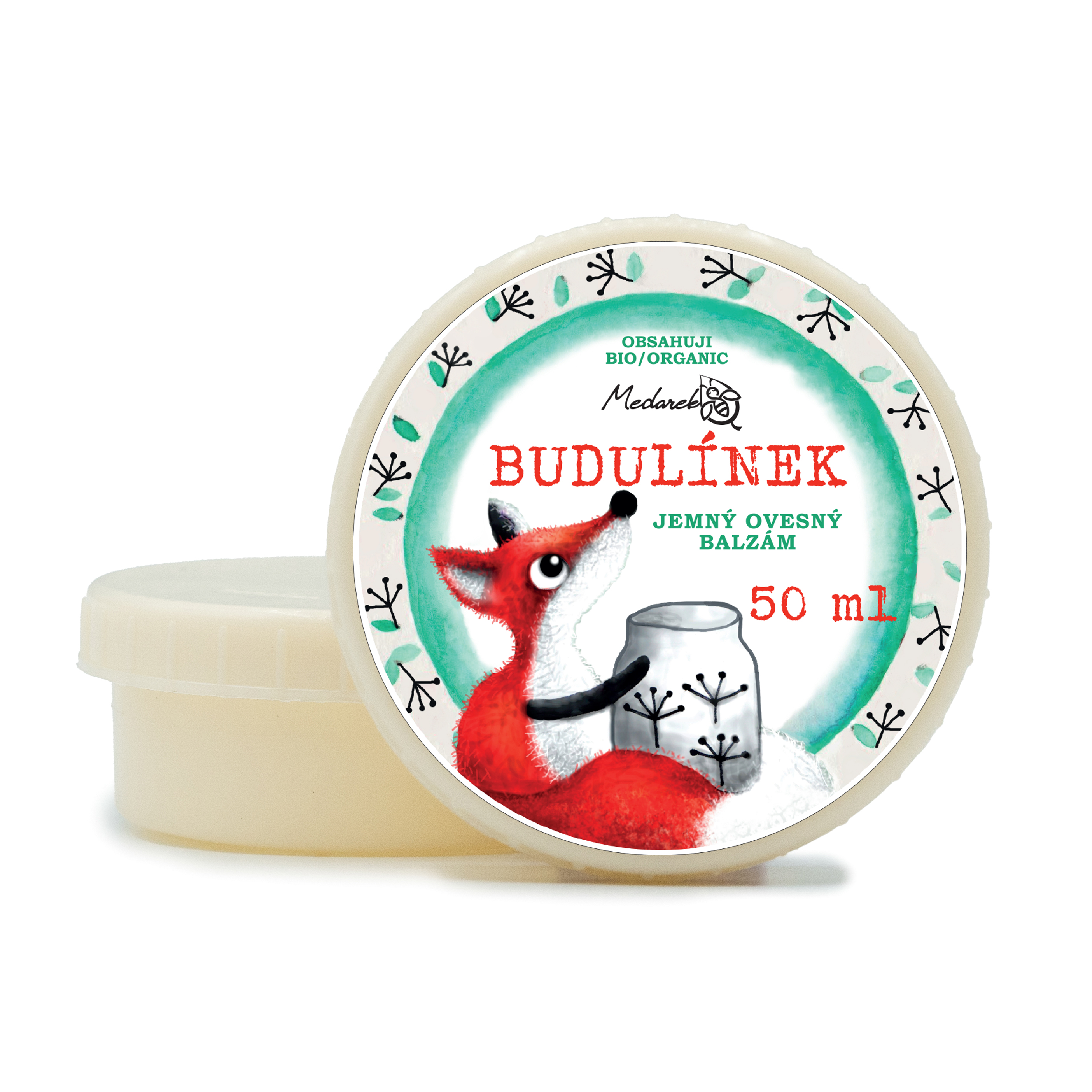 Medarek Budulínek ovesný balzám bio Objem:: 50 ml