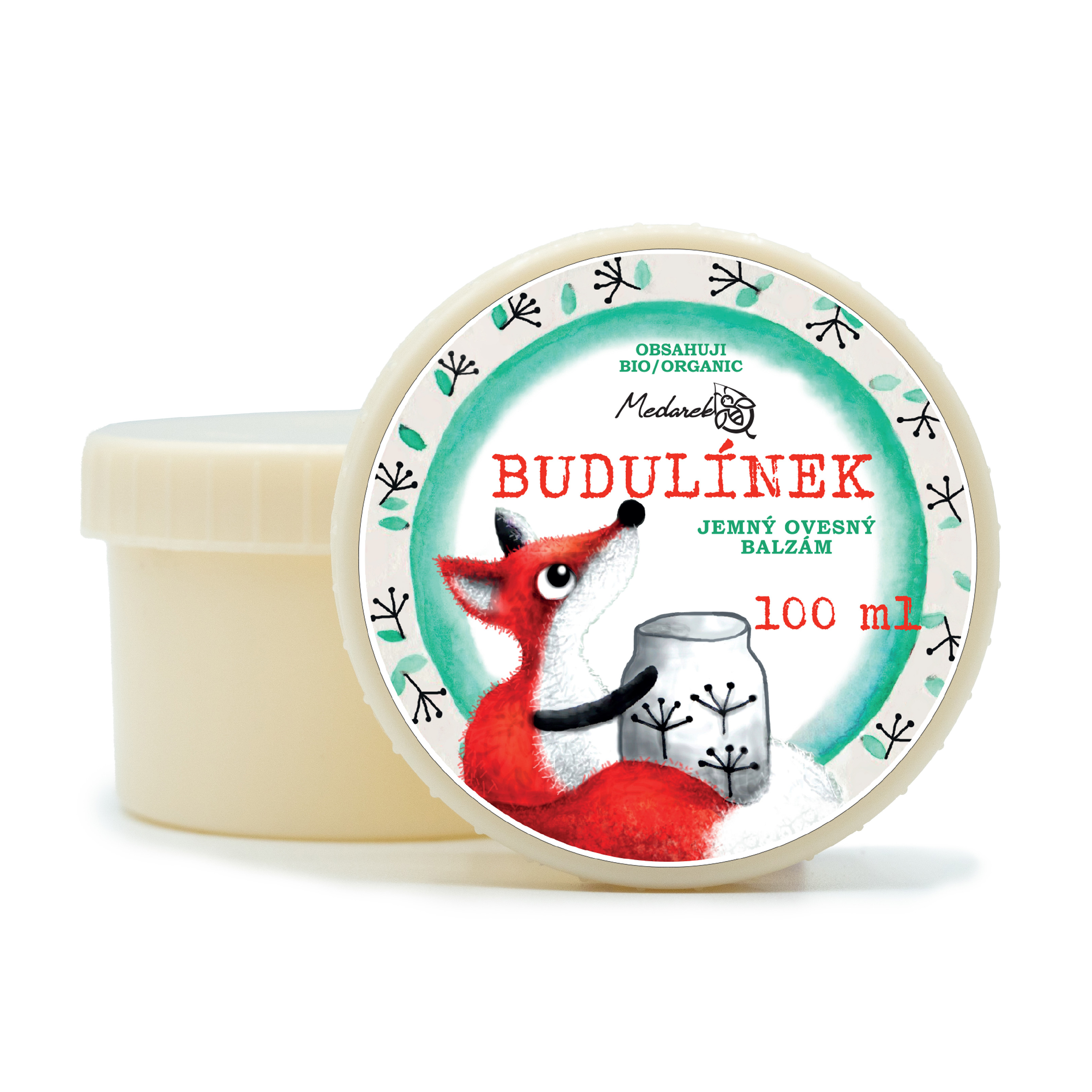 Medarek Budulínek ovesný balzám bio Objem:: 100 ml