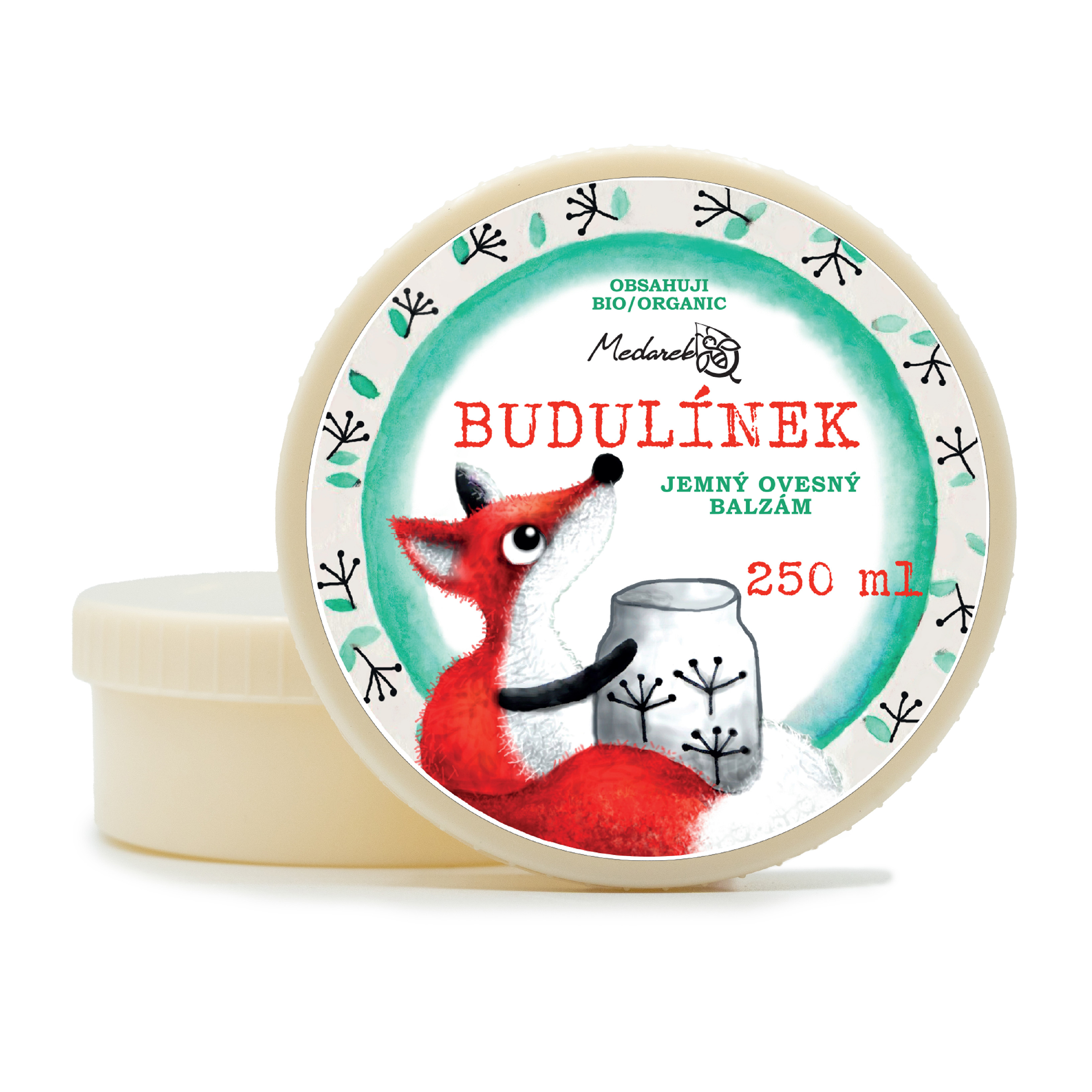 Medarek Budulínek ovesný balzám bio Objem:: 250 ml