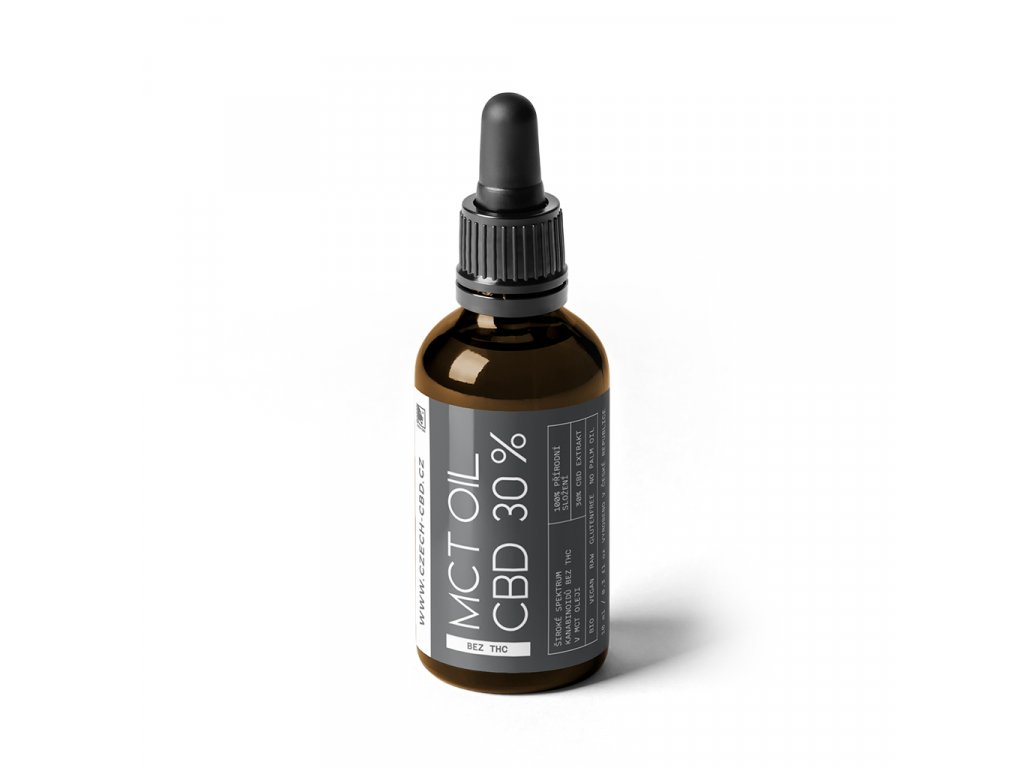 CZECHCBD CBD Kokosový olej 30%, 10 ml