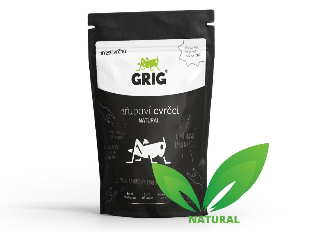 Grig Cvrččí trojhránky, 50 g Příchuť: Zakysaná smetana a cibule