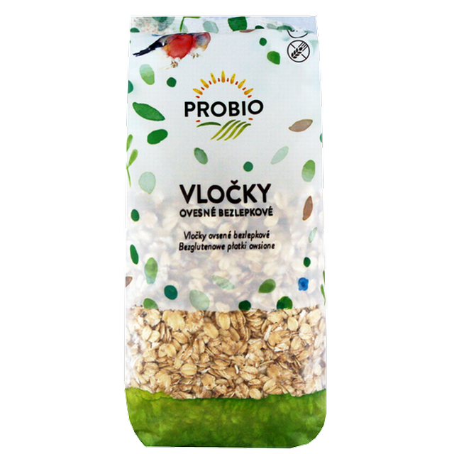 Probio Vločky ovesné bezlepkové, 500g