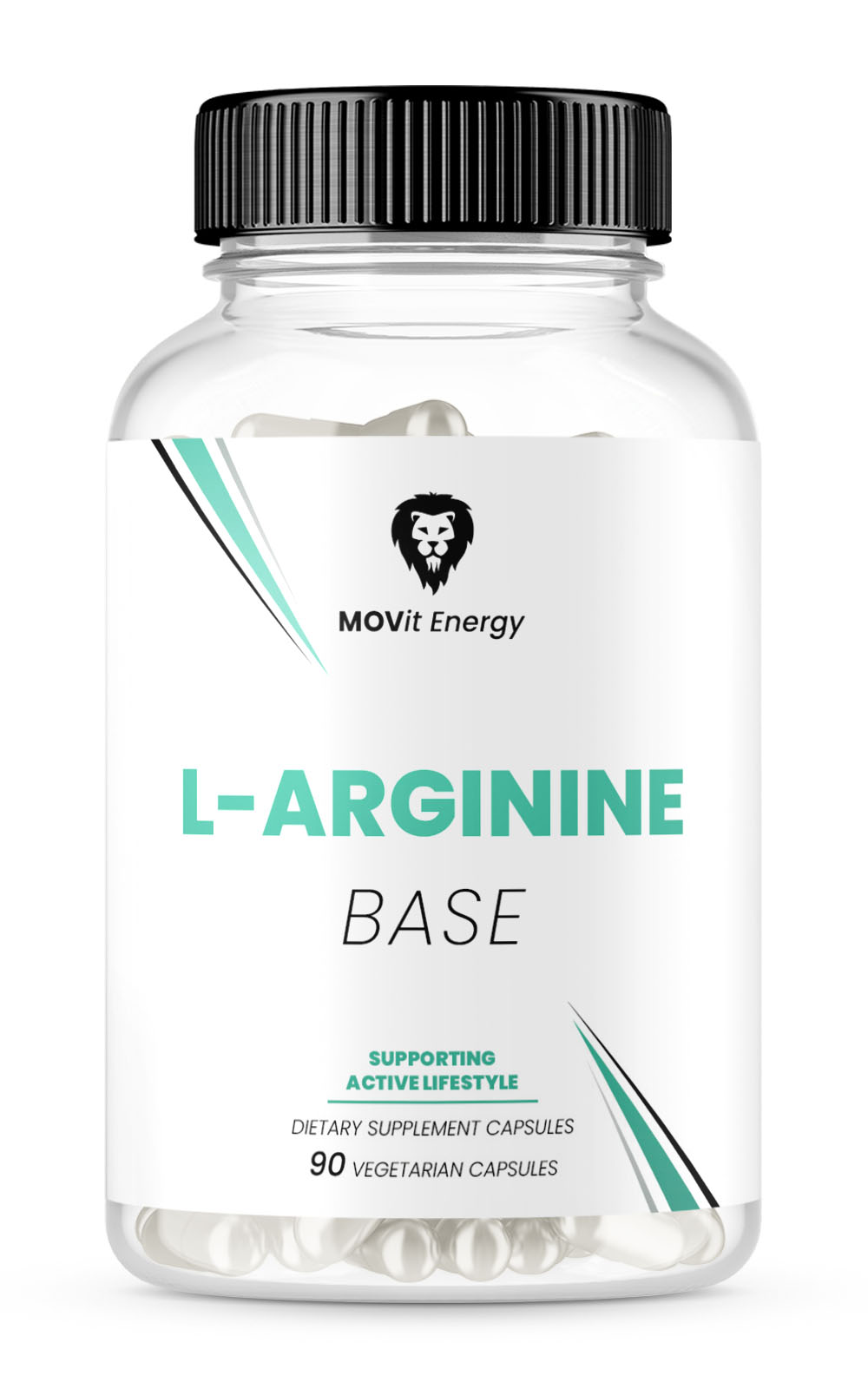 MOVit Energy MOVit L-Arginin base, 90 vegetariánských kapslí