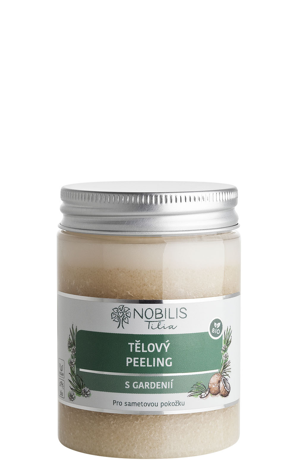 Nobilis Tilia Tělový peeling s gardenií Varianta: 100 ml
