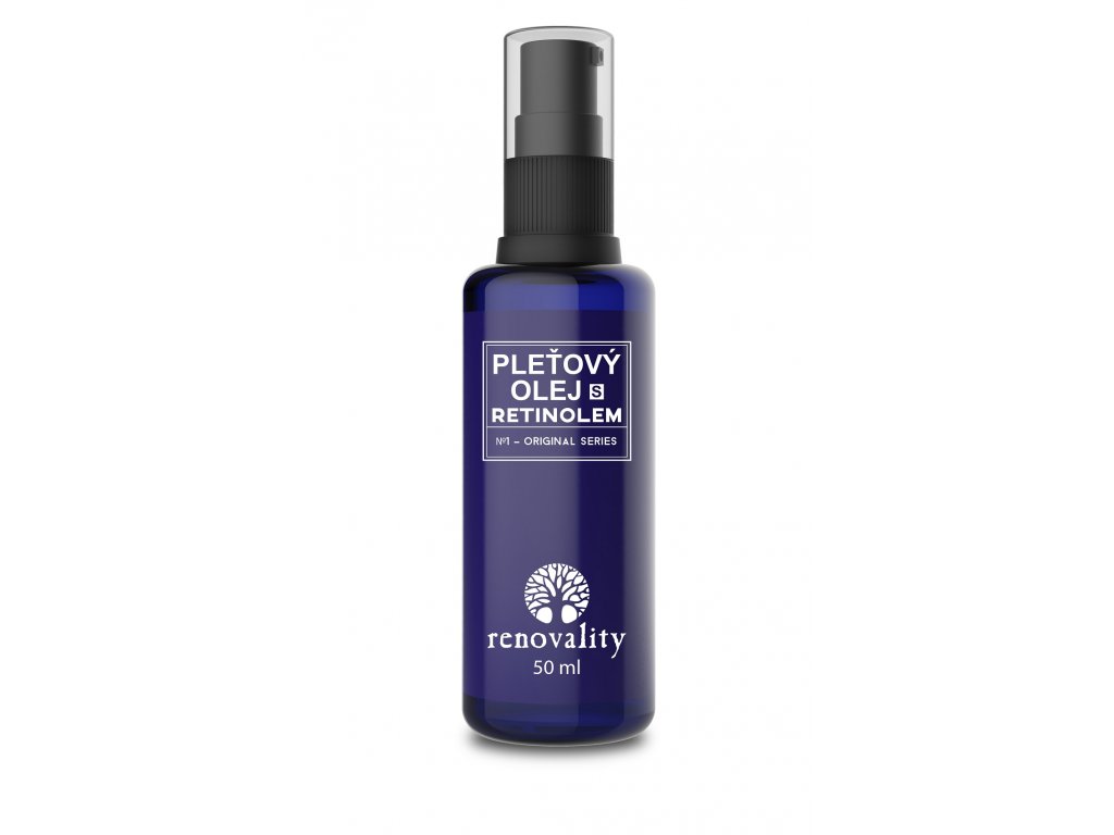 RENOVALITY Pleťový olej s retinolem, 50 ml