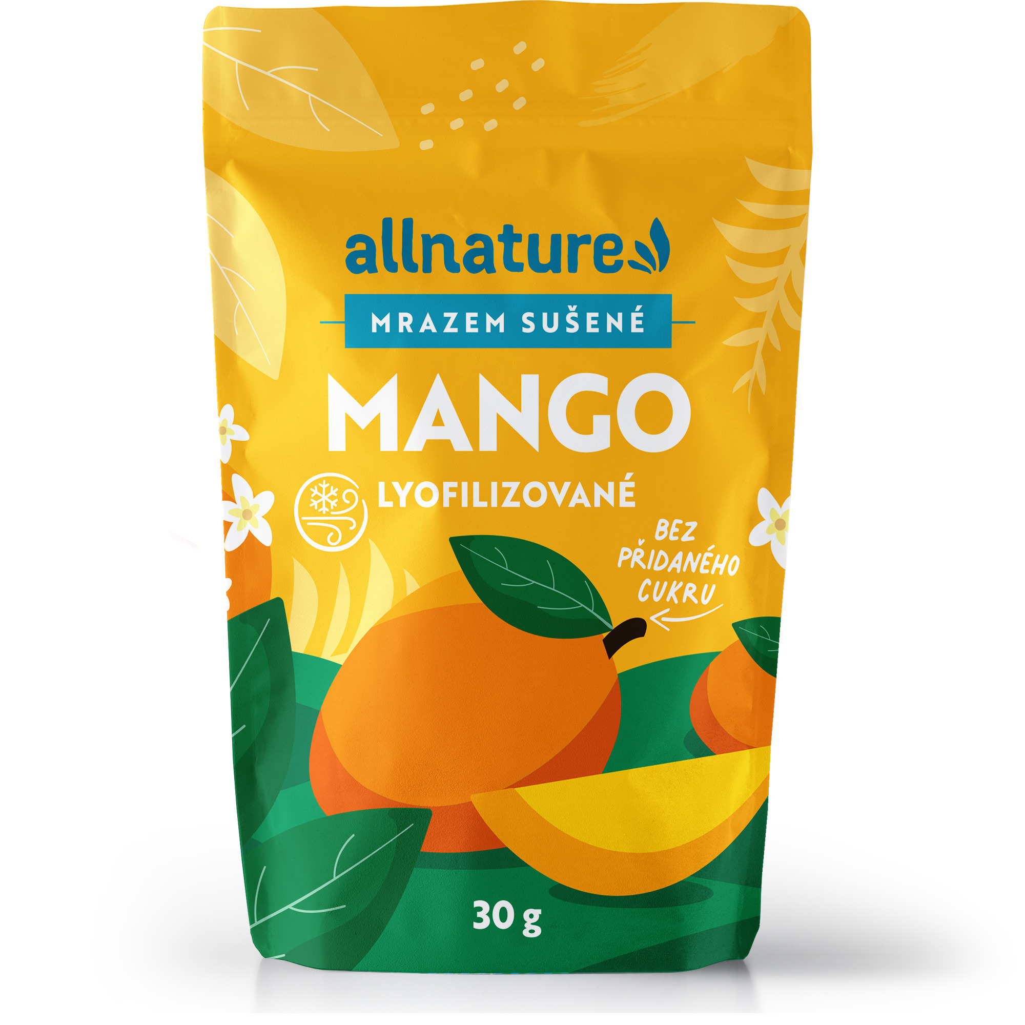 Allnature Mango sušené mrazem, 30 g