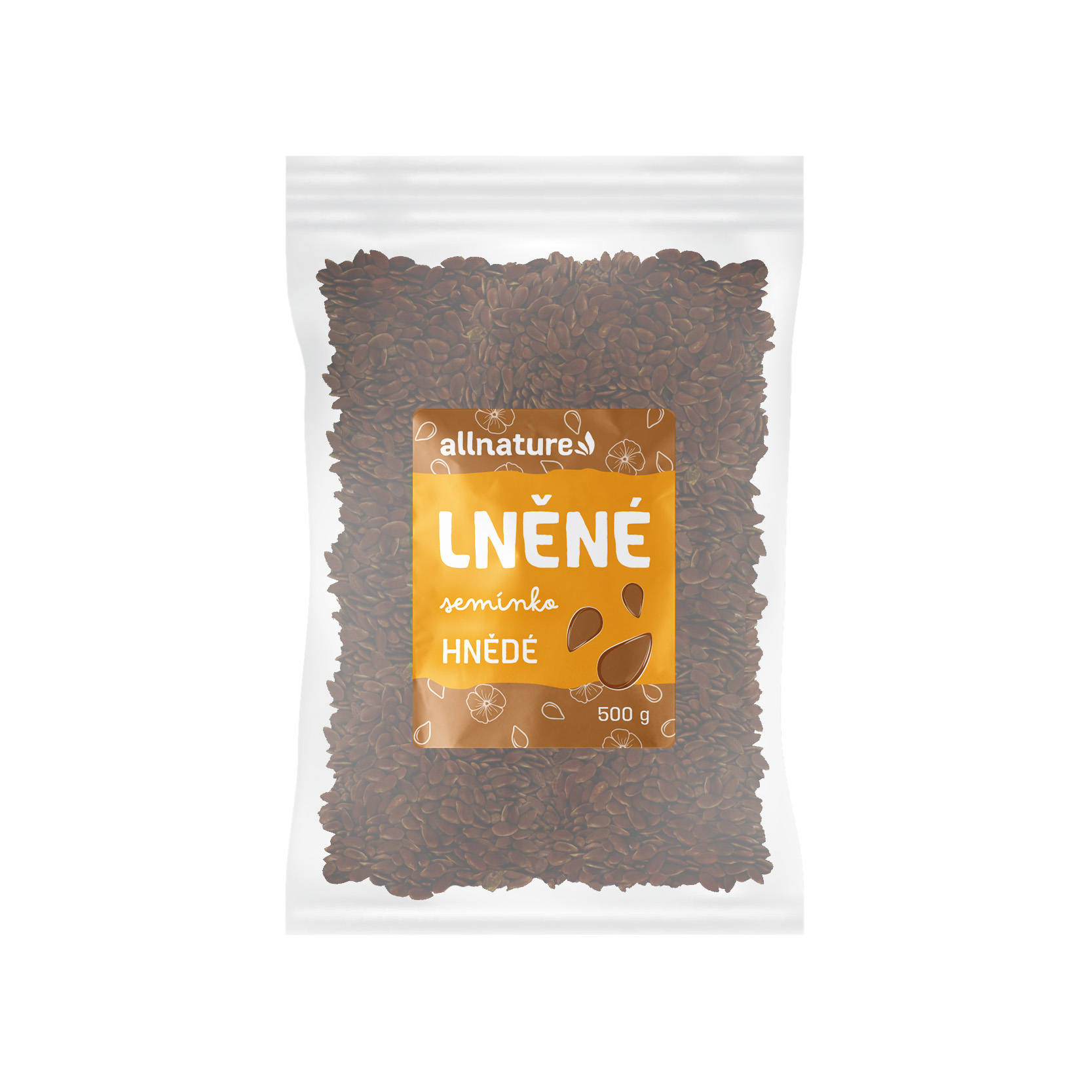 Allnature Lněné semínko hnědé, 500 g
