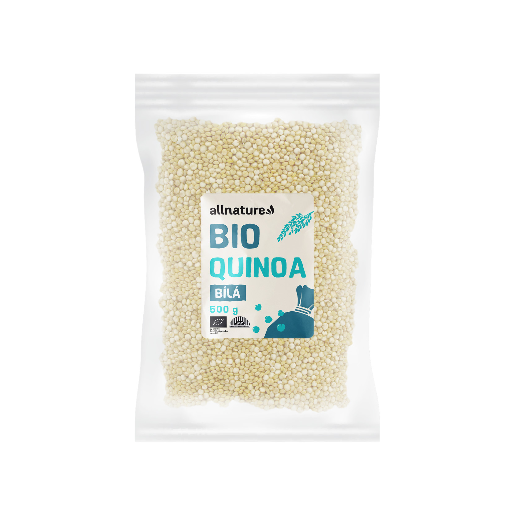 Allnature Quinoa bílá BIO, 500 g