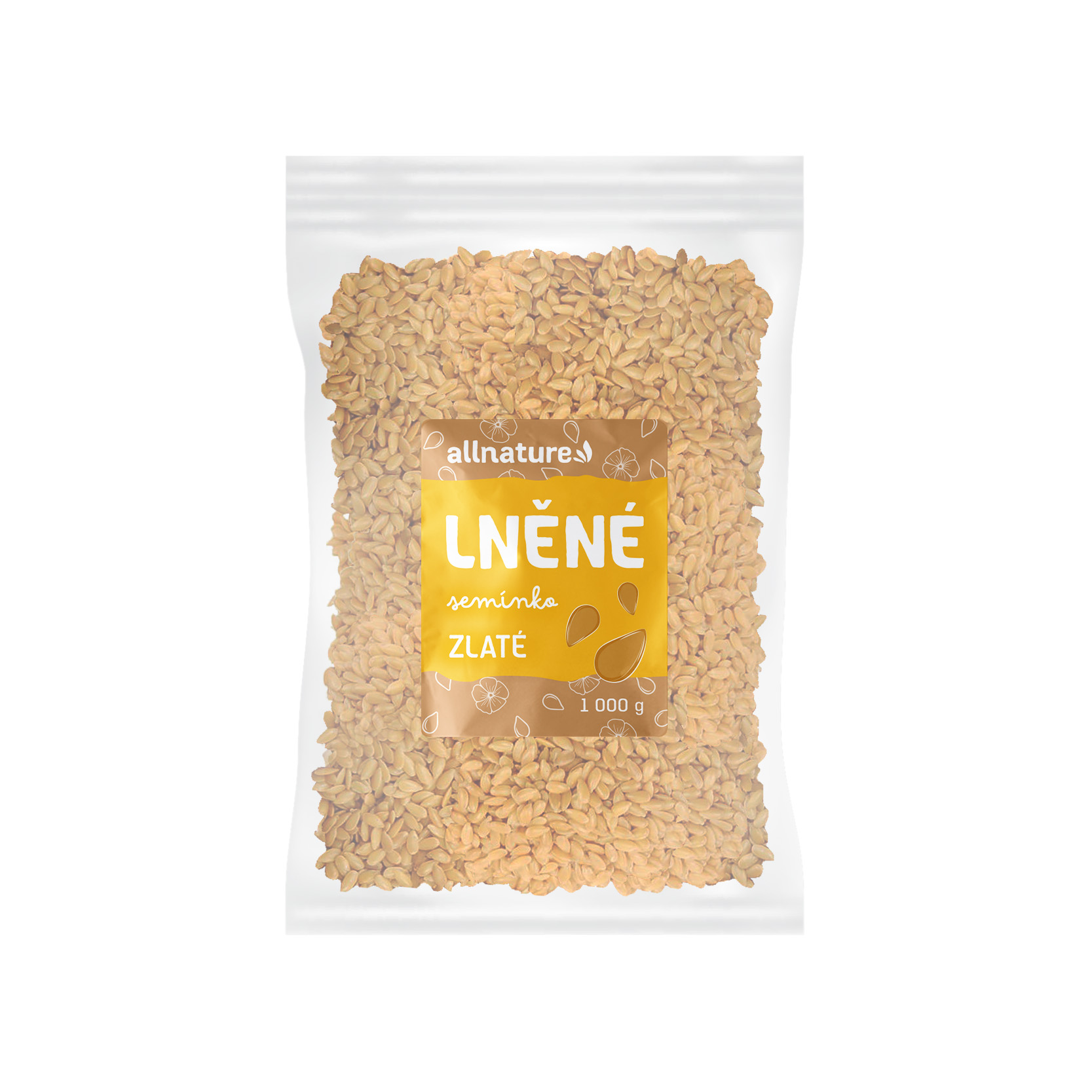 Allnature Lněné semínko zlaté, 1000 g