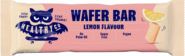FCB  HealthyCo Wafer Bar 24 g - citron