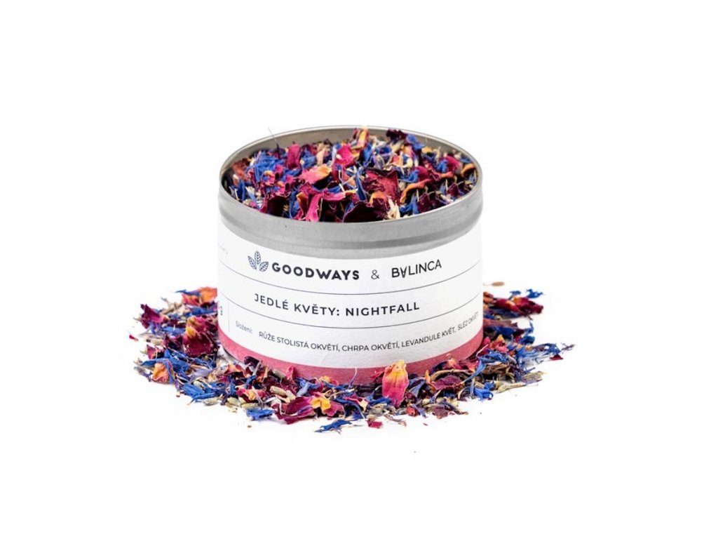 GoodWays Jedlé květy-Nightfall, 20g