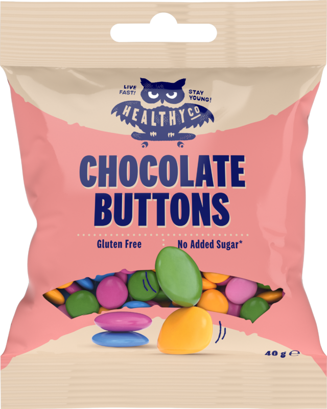 FCB  HealthyCo Chocolate Buttons 40 g
