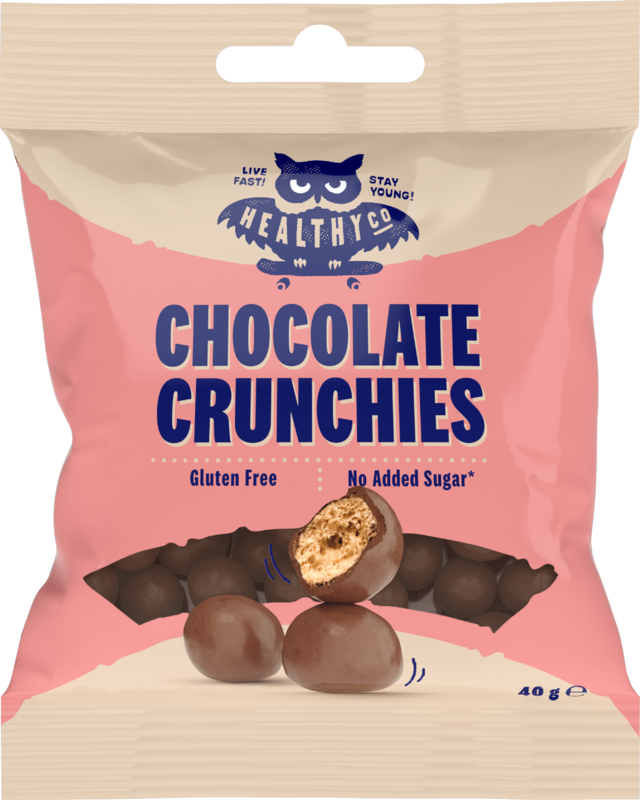 HealthyCo CHOCOLATE CRUNCHIES, 40g
