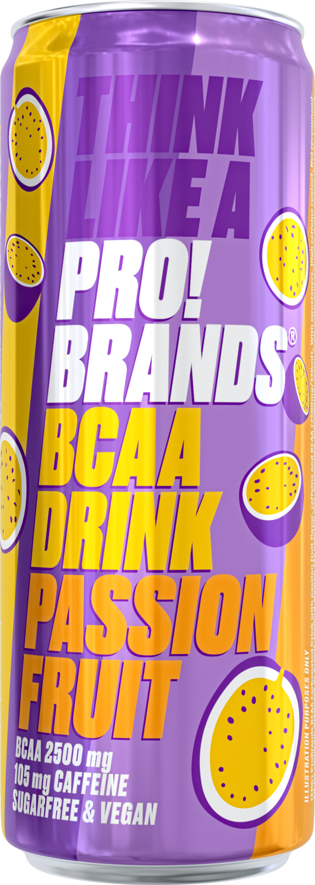 ProBrands BCAA Drink 330 ml Příchuť: Passion fruit