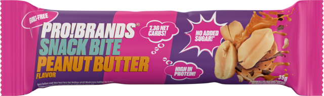 PROBRANDS SNACKBITE- arašídové máslo, 35g