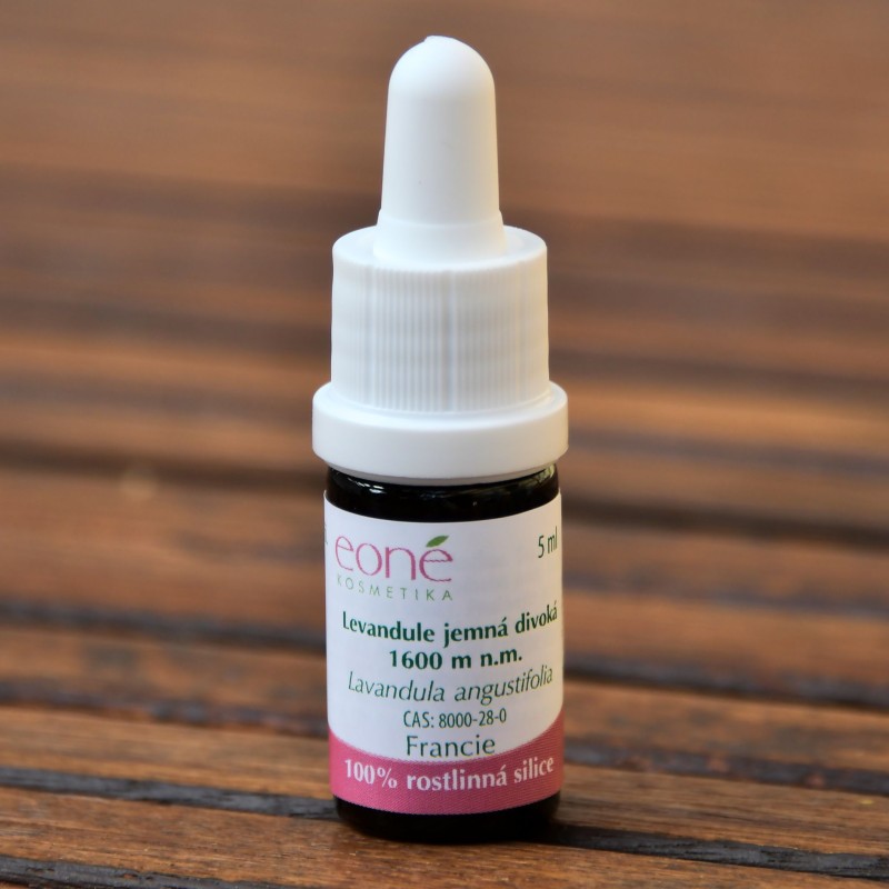 Eoné kosmetika s.r.o. Eoné Éterický olej LEVANDULE JEMNÁ DIVOKÁ Balení/objem: vzorek 2 ml