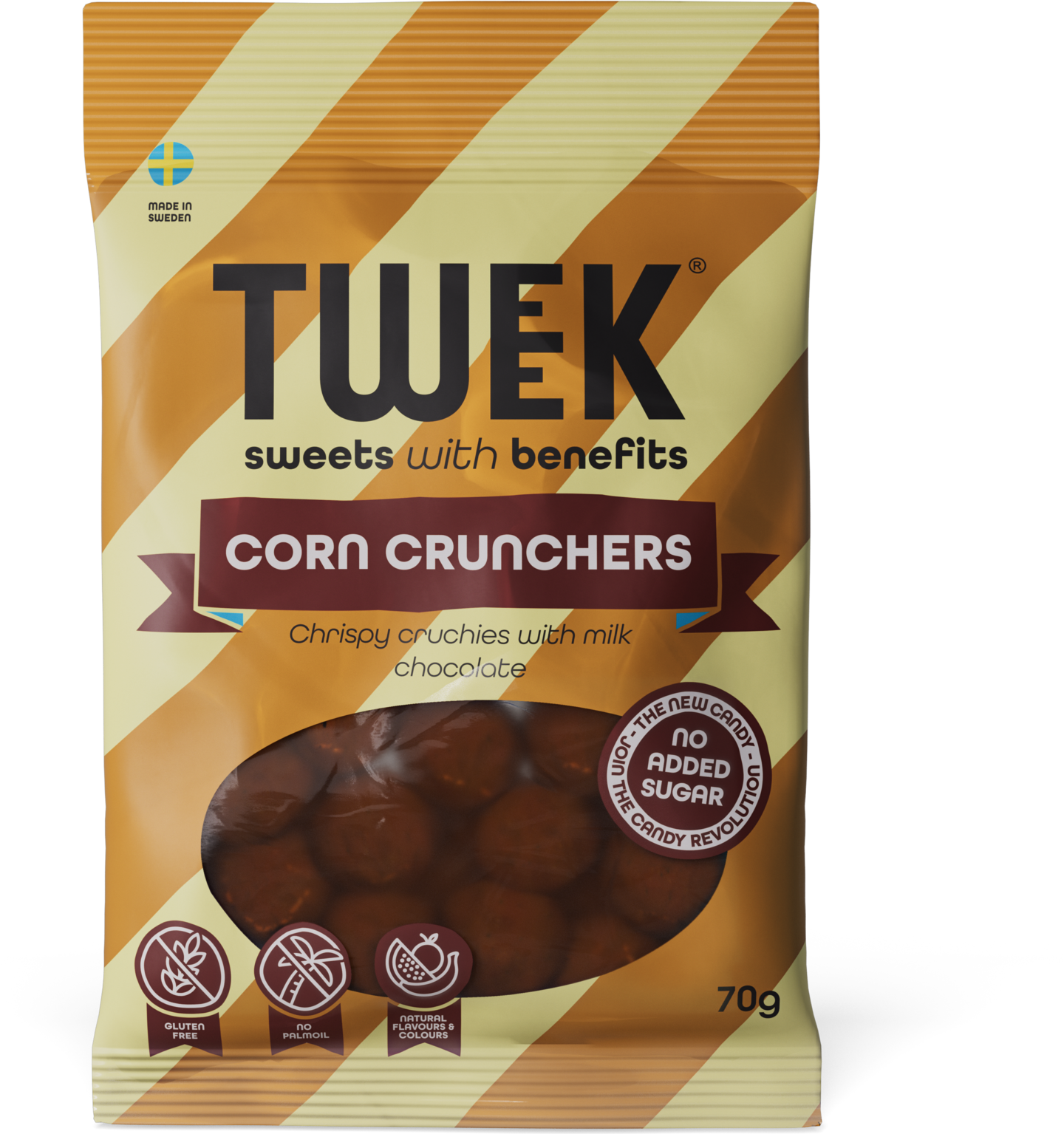 TWEEK CORN CRUNCHERS, 60g