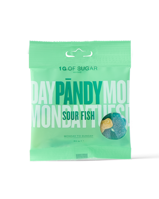 Pandy Candy 50 g - kyselé rybičky