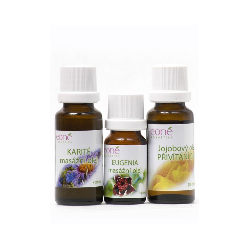Eoné kosmetika s.r.o. Eoné SADA K PORODU PRO MAMINKU A MIMINKO, 4ks