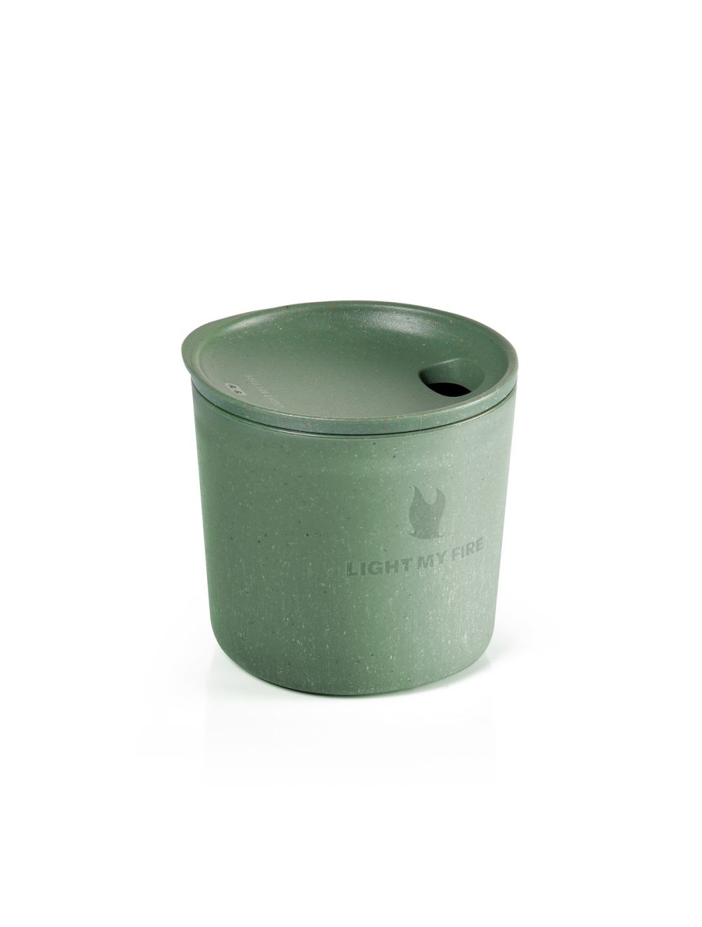 Light my fire Ekologický kelímem s víčkem - MyCup´n Lid short, 250ml Barva: Zelená
