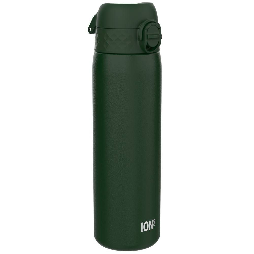 ion8 Leak Proof nerezová láhev Dark Green, 600 ml