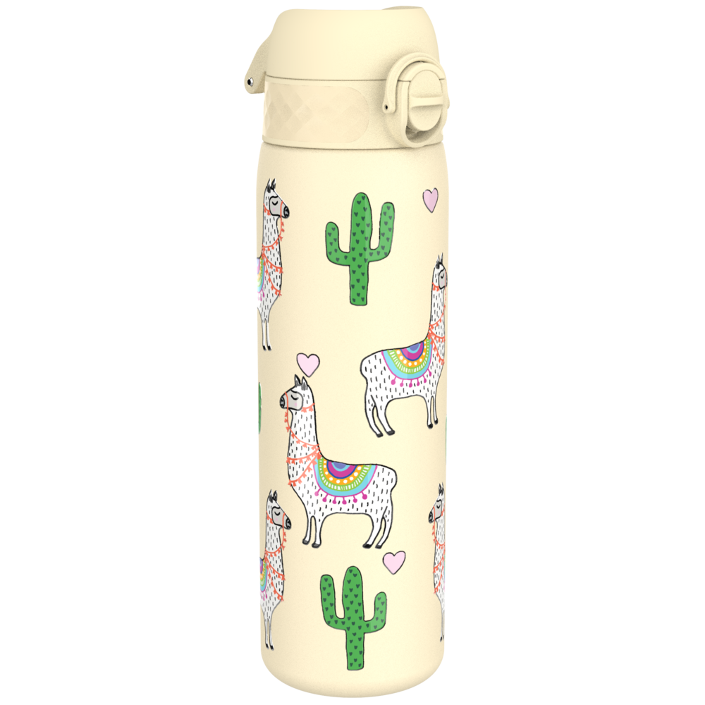 ion8 Leak Proof nerezová láhev Llamas, 600 ml