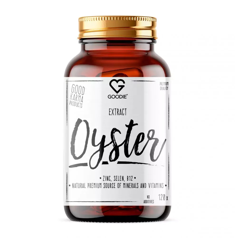 Goodie Ústřice prášek - mrazem sušený čistý extrakt, 120ks