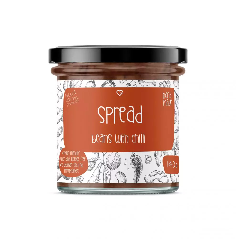 Goodie Pomazánka - Fazolová s chilli, 140 g