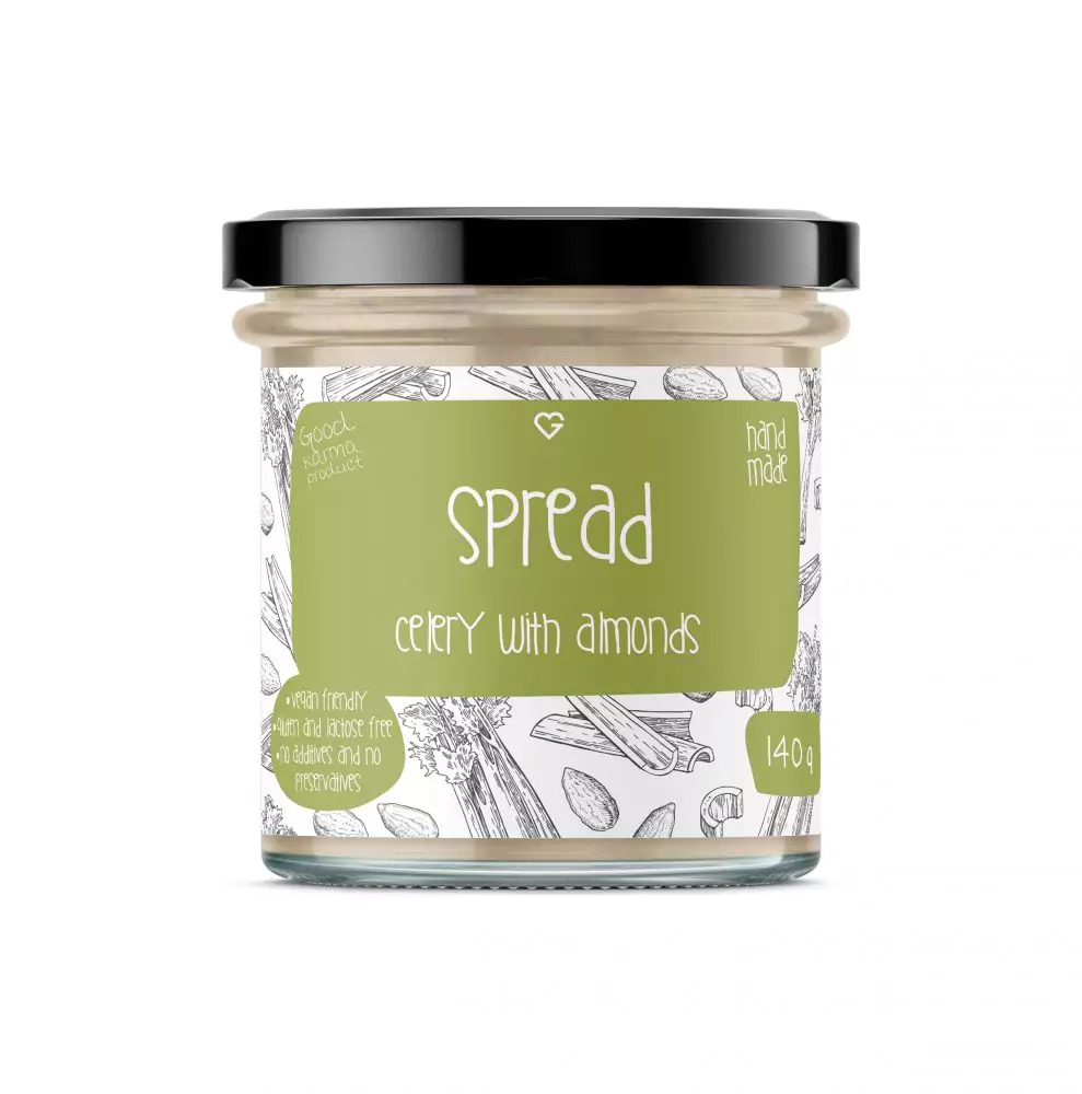 Goodie Pomazánka - Celerová s mandlemi, 140 g