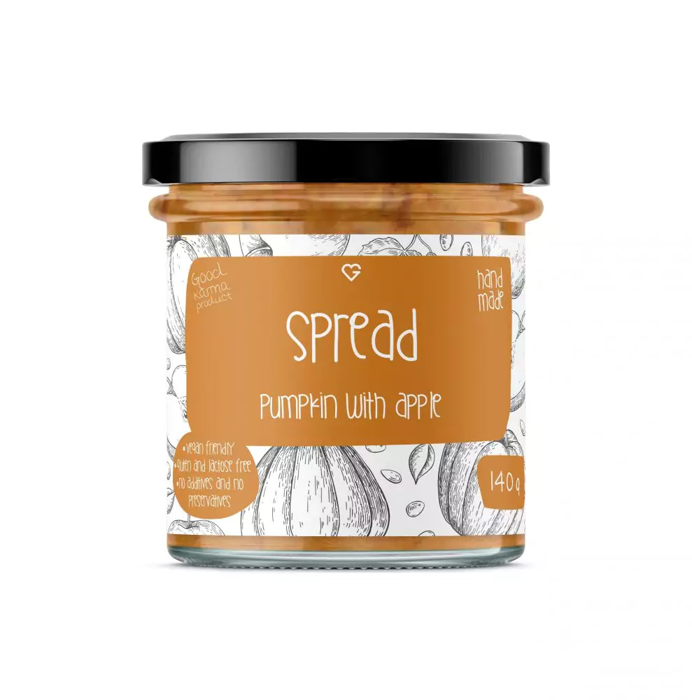 Goodie Pomazánka - Dýňová s jablkem, 140 g