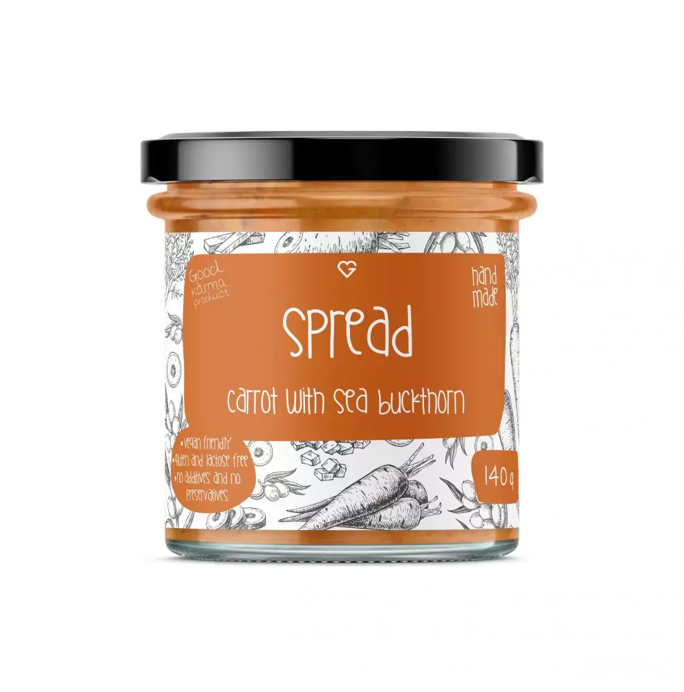 Goodie Pomazánka - Mrkvová s rakytníkem, 140 g