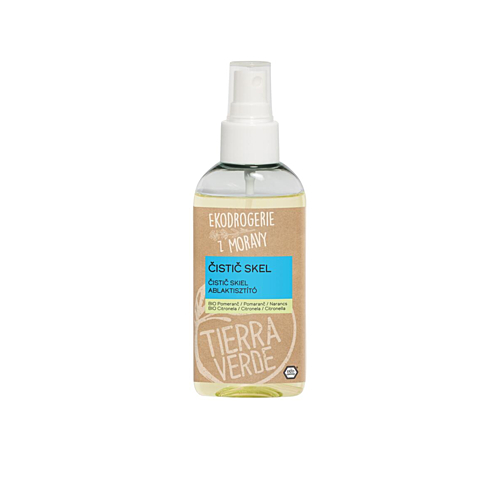 Tierra Verde – Čistič skel BIO pomeranč a citronela, 110 ml
