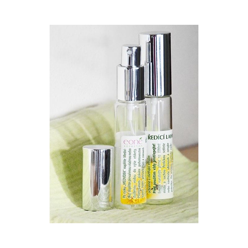 Eoné kosmetika s.r.o. Medvídek - Ředící lahvička se sprejem (sklo), 30ml