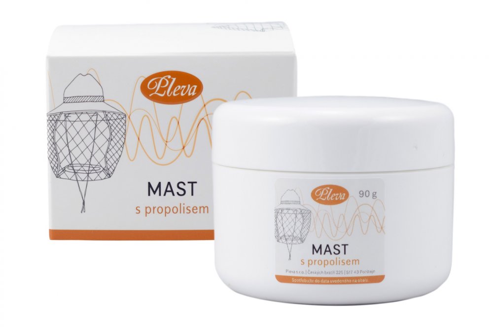 Pleva mast s propolisem 20 g Hmotnost: 90 gramů