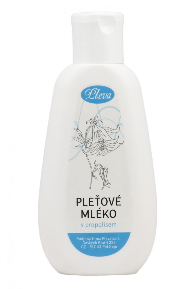 PLEVA Pleťové mléko s propolisem